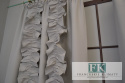 ZASŁONA z falbanami falbany PROWANSJA , VINTAGE , SHABBY CHIC , RERTRO WYS 250 CM