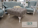 STOLIK KAWOWY - ŁAWA - PUF głęboko pikowany W STYLU FRANCUSKIM , PROWENSALSKIM , SHABBY , LOFT. HIT w wystroju wnętrz ! STOLIK KAWOWY - ŁAWA - PUF głęboko pikowany W STYLU FRANCUSKIM , PROWENSALSKIM , SHABBY , LOFT. HIT w wystroju wnętrz !