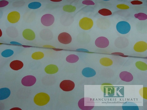 TKANINA BAWEŁNIANA , BAWEŁNA 100% , s0zer 160 CM DROPSY