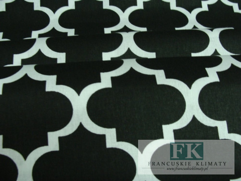 TKANINA BAWEŁNIANA , BAWEŁNA 100% , s0zer 160 CM MAROKO CZARNE