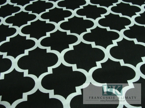 TKANINA BAWEŁNIANA , BAWEŁNA 100% , s0zer 160 CM MAROKO CZARNE