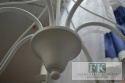 ŻYRANDOL lampa "LOARA " BIAŁA 7 RAMIENNA BIAŁY sHABBY prowansja ŻYRANDOL lampa "LOARA " BIAŁA 7 RAMIENNA BIAŁY sHABBY prowansja