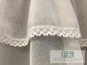 LAMBREKIN 150X80 SZELKI KORONKA BATYST TKANINA ZASŁONOWA