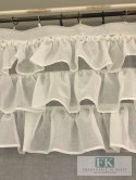 FIRANA 140X250 ZASŁONA 3 FALBANY BOK FIRANA ZASŁONA
