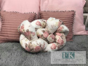 PODUSZKA KWIATOWA 48cm SUPEŁ PRECEL KNOT PILLOW