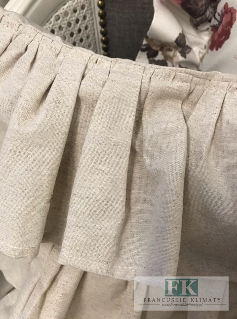 POSZEWKA 3 FALBANY 40X40 STYL FRANCUSKI VINTAGRE RETRO