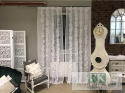 FIRANA BOK FALBANY PIONOWE , BATYST W STYLU PROWENSALSKIM , FRANCUSKIM , SHABBY