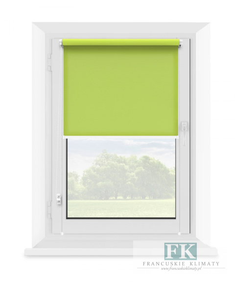 ROLETA 114x150 LIMONKA na okno BEZINWAZYJNY MONTAŻ ROLETA 114x150 LIMONKA na okno BEZINWAZYJNY MONTAŻ
