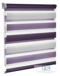 ROLETA 83X160 D/N FIOLET na okno ZEBRA 3 kolory TRICOLOR ROLETA 83X160 D/N FIOLET na okno ZEBRA 3 kolory TRICOLOR