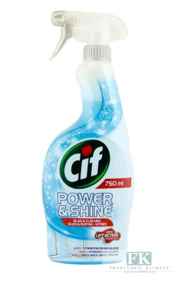 CIF POWER & SHINE 750 ML SPRAY DO SZYB ORYGINALNA CHEMIA NIEMEICKA