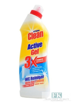 CLEAN ACTIVE GEL ZITRONE PŁYN DO WC CYTRYNOWY ZAPACH ORYGINALNA CHEMIA