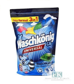 DER WASCHONIG 27 PRAŃ UNIVERSAL KAPSUŁKI DO PRANIA TKANIN ORYGINALNA CHEMIA NIEMIECKA