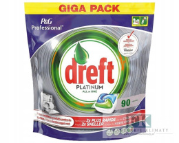 DREFT PLATINUM ALL IN ONE 90 SZTUK KAPSUŁKI DO ZMYWARKI