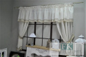 KPL NATURA KORONKA LAMBREKIN BOKI WIĄZANIA , PROWANSSJA , SHABBY CHIC , VINTAGE , RETRO