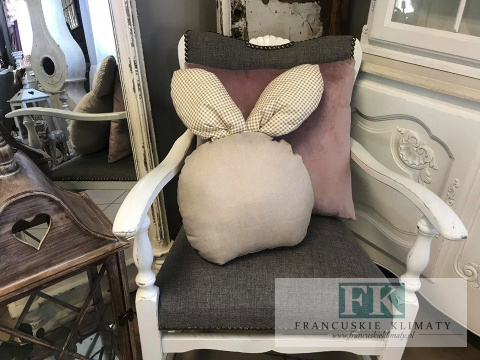PODUSZKA GŁOWA 47 CM KRÓLIK ZAJĄC HANDMADE PODUSZKA GŁOWA 47 CM KRÓLIK ZAJĄC HANDMADE