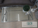 STAL + SZKŁO STOLIK KAWOWY SZER. 120 CM W STYLU GLAMOUR , HAMPTON STAL + SZKŁO STOLIK KAWOWY SZER. 120 CM W STYLU GLAMOUR , HAMPTON