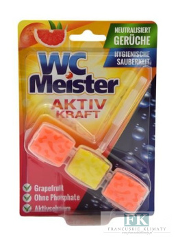 WC MEISTER 45G GRAPEFRUIT AKTIV KRAFT ZAWIESZKA DO TOALETY WC ORYGINALNA CHEMIA NIEMIECKA