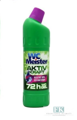 WC MEISTER AKTIV KRAFT 1000 ML ŻEL DO TOALET WC ORYGINALNA CHEMIA NIEMIECKA