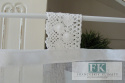 ZAZDROSTKA ZAZDROSKA METRAŻ 60 CM , PROWANSJA , shabby chic BATYST KORONKA BIEL