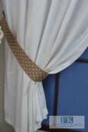 KPL .ZASŁON 2 SZT 140/160 BAWEŁNA PROWANSJA , SHABBY CHIC , RTETRO , VINTAGE
