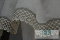 KPL NATURA KORONKA LAMBREKIN BOKI WIĄZANIA , PROWANSSJA , SHABBY CHIC , VINTAGE , RETRO