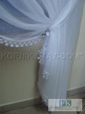 FIRANA firanka KRESZ GIPIURA SHABBY CHIC , PROWANSJA , VINTAGE