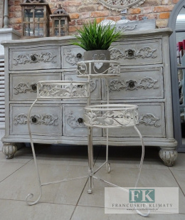 KWIETNIK - KUTY METAL W STYLU FRANCUSKIM , PROWANSALSKIM , SHABBY , LOFT.