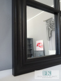 LUSTRO CZARNE OKNO 100/70 CM pion poziom DREWNO LUSTRO CZARNE OKNO 100/70 CM pion poziom DREWNO