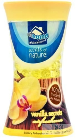 AT HOME SCENTS OF NATURE VANILLA 150 G ODŚWIEŻACZ POWIETRZA ORYGINALNA CHEMIA ŻELOWE KULKI