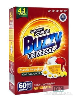 BUZZY UNIVERSAL 3,3 KG 60 PRAŃ PROSZEK DO PRANIA ORYGINALNA CHEMIA