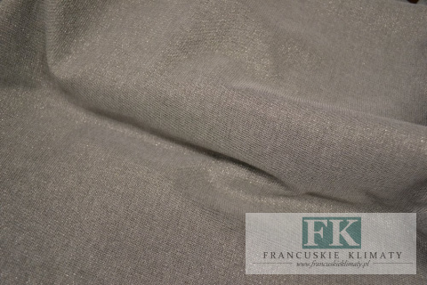 MATERIAŁ TKANINA DEKORACYJNA ZASŁONOWA OBRUSOWA 185 CM SZER , BRYLANT STAL SZARY