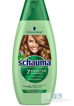 SCHAUMA 7 KRAUTER SHAMPOO 480 ML SZAPON DLA KOBIET ORYGINALNA CHEMIA