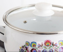 GARNEK EMALIOWANY FOLKLOR 20CM / 3,8L GARNEK EMALIOWANY FOLKLOR 20CM / 3,8L