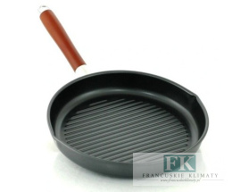 PATELNIA GRILL GRILLOWA 24 CM TEFLONOWA