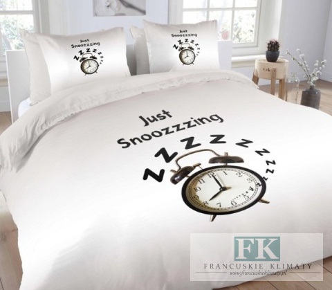 POŚCIEL BUDZIK 160X200 100% BAWEŁNA POŚCIEL HOLENDERSKA