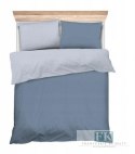 POŚCIEL DWUSTRONNA" COLOUR BLUE" 220X200 100% BAWEŁNA SATYNOWA