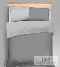 POŚCIEL DWUSTRONNA COLOUR GREY 1600X200 100% BAWEŁNA SATYNOWA