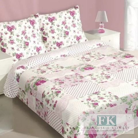POŚCIEL FIOLETOWE KWIATY PATCHWORK 220X200 100% BAWEŁNA POŚCIEL FIOLETOWE KWIATY PATCHWORK 220X200 100% BAWEŁNA