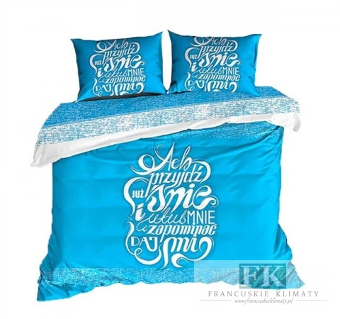 POŚCIEL DWUSTRONNA FOREVER YOUNG 220X200 100 % BAWEŁNA SATYNOWA