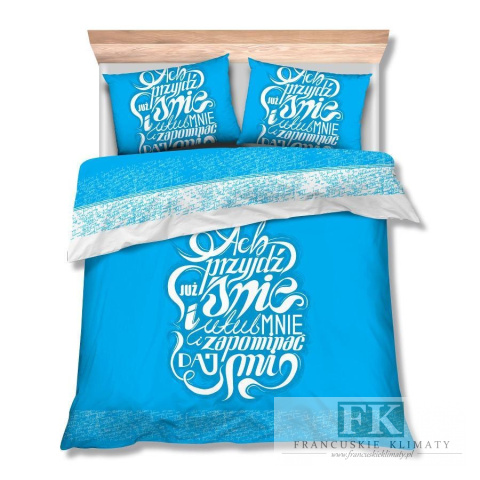POŚCIEL DWUSTRONNA FOREVER YOUNG 220X200 100 % BAWEŁNA SATYNOWA
