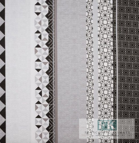 POŚCIEL GEO 220X200 100% BAWEŁNA SATYNOWA