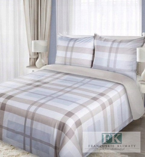 POŚCIEL KRATA 160X200 100% BAWEŁNA