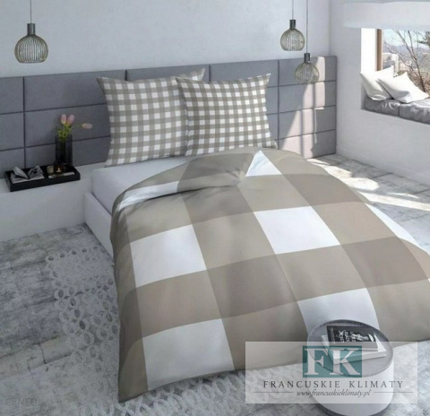 POŚCIEL KRATA 220X200 100% BAWEŁNA