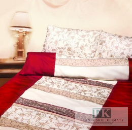 POŚCIEL LIŚCIE 160X200 100% BAWEŁNA