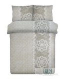 POŚCIEL ORNAMENT 160X200 100% BAWEŁNA SATYNOWA