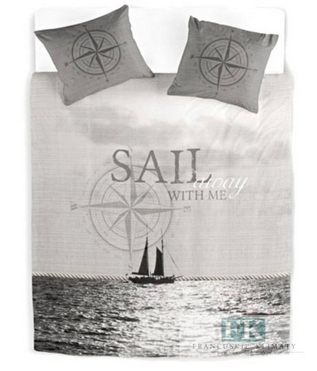 POŚCIEL "SAIL" 160X200 100% BAWEŁNA POŚCIEL HOLENDERSKA