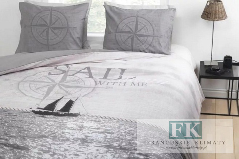 POŚCIEL "SAIL" 160X200 100% BAWEŁNA POŚCIEL HOLENDERSKA