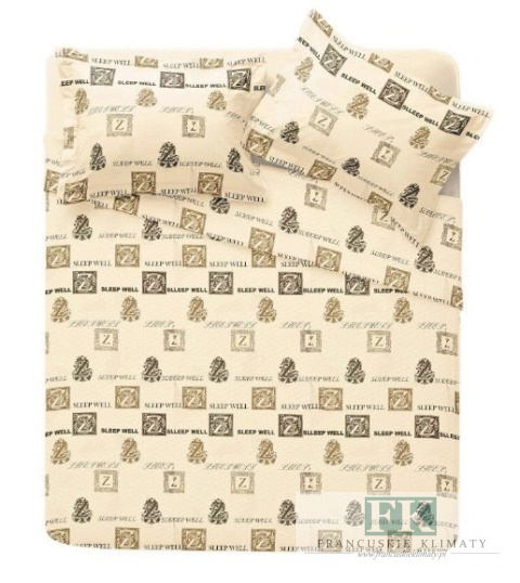 POŚCIEL SLEEP WELL 160X200 100% BAWEŁNA