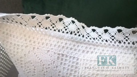 POSZEWKA SZYDEŁKO 40/40 BIEL , PROWANSJA , SHABBY CHIC, VINTAGE