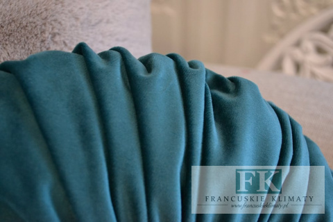 EKSLUZYWNA PODUSZKA 40 CM BUTELKOWA ZIELEŃ PLISOWANA VELVET WELWET STYL FRANCUSKI EKSLUZYWNA PODUSZKA 40 CM BUTELKOWA ZIELEŃ PLISOWANA VELVET WELWET STYL FRANCUSKI